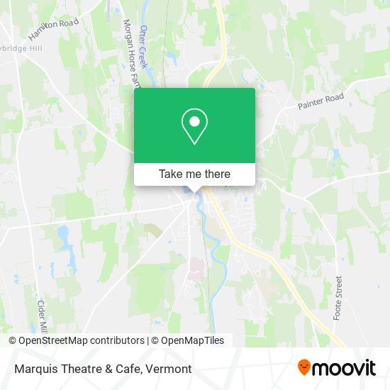 Marquis Theatre & Cafe map