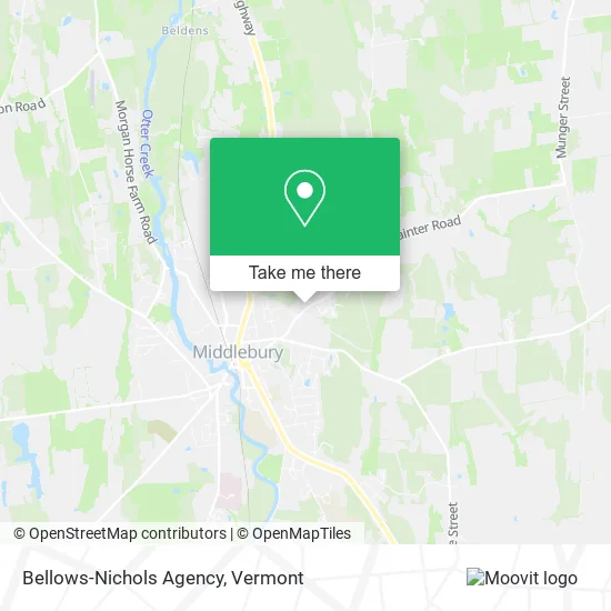 Bellows-Nichols Agency map