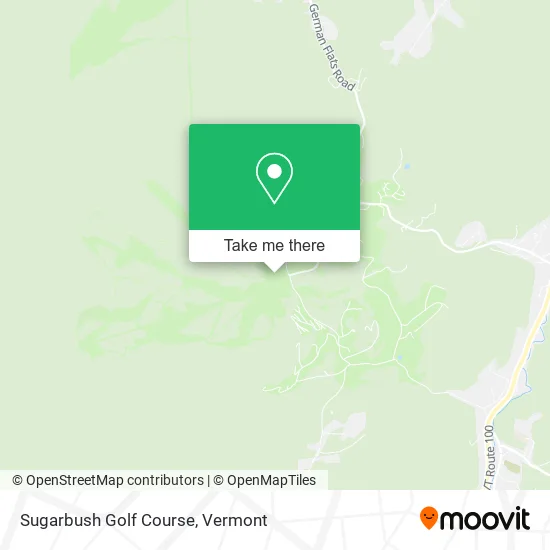 Sugarbush Golf Course map