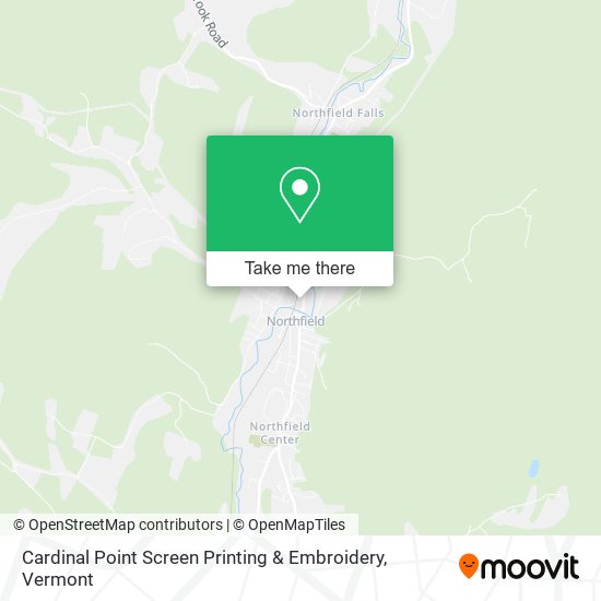 Cardinal Point Screen Printing & Embroidery map
