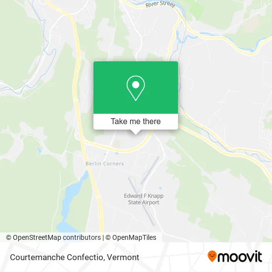 Courtemanche Confectio map