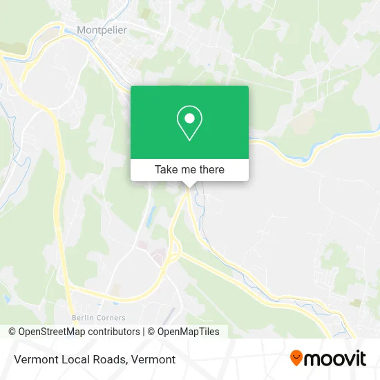 Vermont Local Roads map