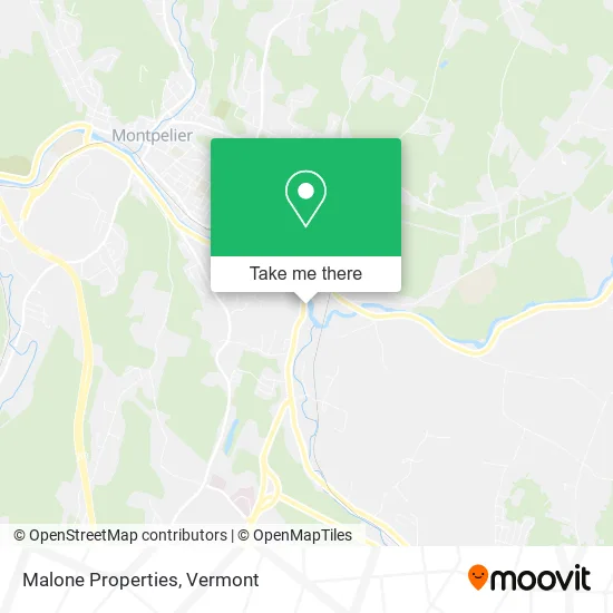 Malone Properties map