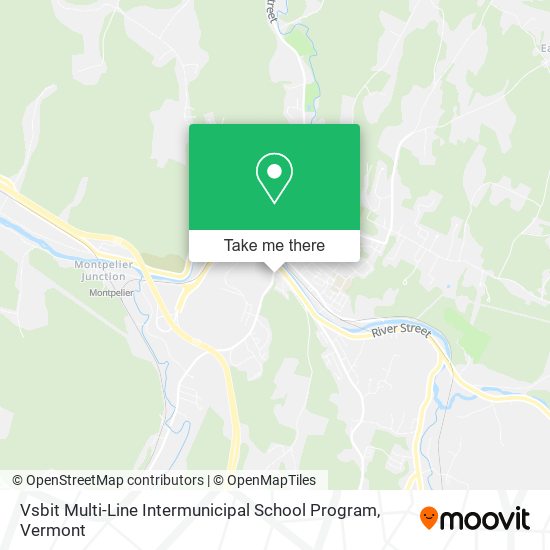 Mapa de Vsbit Multi-Line Intermunicipal School Program