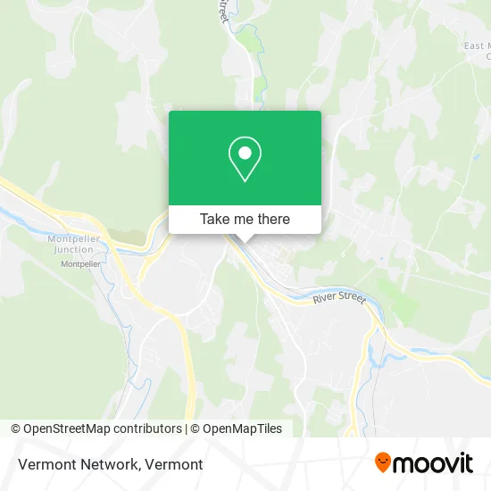 Vermont Network map