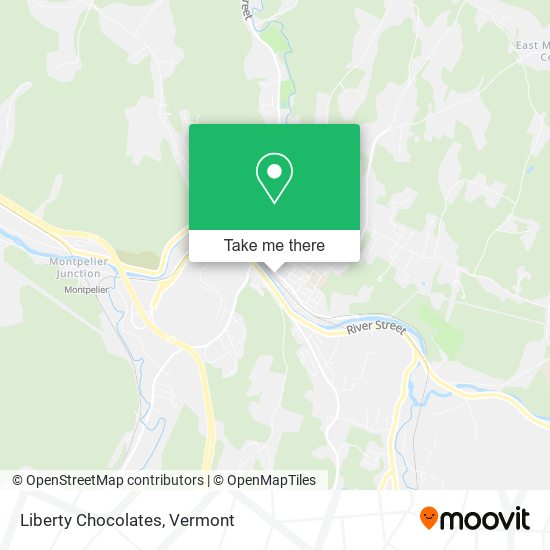 Liberty Chocolates map