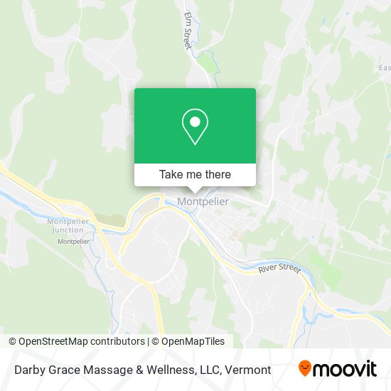Mapa de Darby Grace Massage & Wellness, LLC