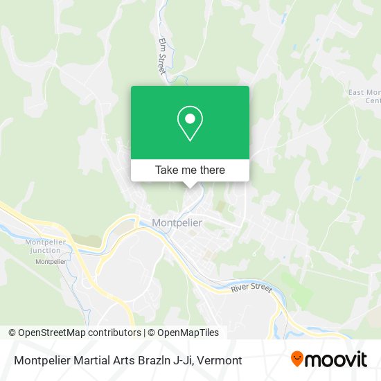 Montpelier Martial Arts Brazln J-Ji map