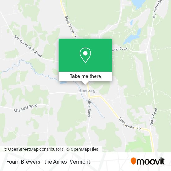 Foam Brewers - the Annex map
