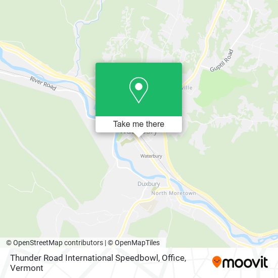Thunder Road International Speedbowl, Office map