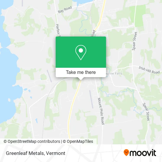 Greenleaf Metals map