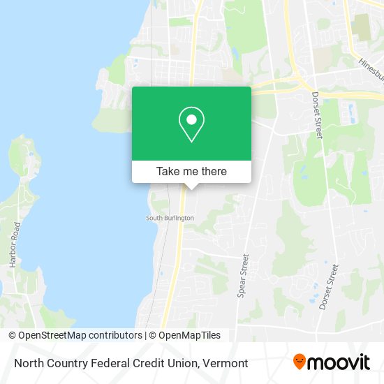 North Country Federal Credit Union map