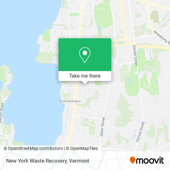 New York Waste Recovery map