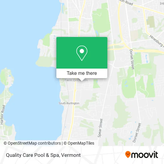 Quality Care Pool & Spa map