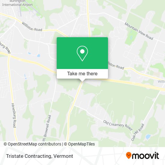 Mapa de Tristate Contracting