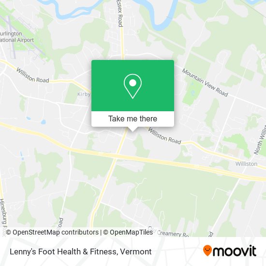 Lenny's Foot Health & Fitness map