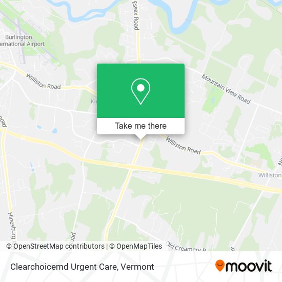 Clearchoicemd Urgent Care map