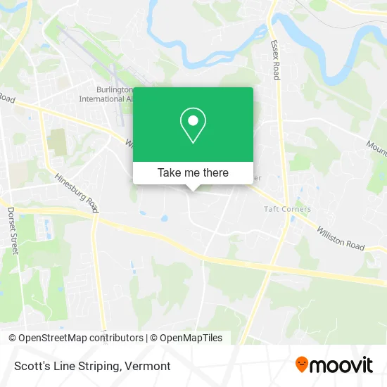 Mapa de Scott's Line Striping