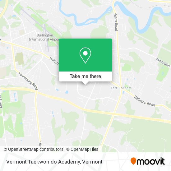 Vermont Taekwon-do Academy map