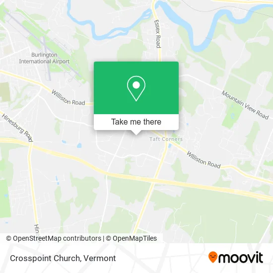 Mapa de Crosspoint Church