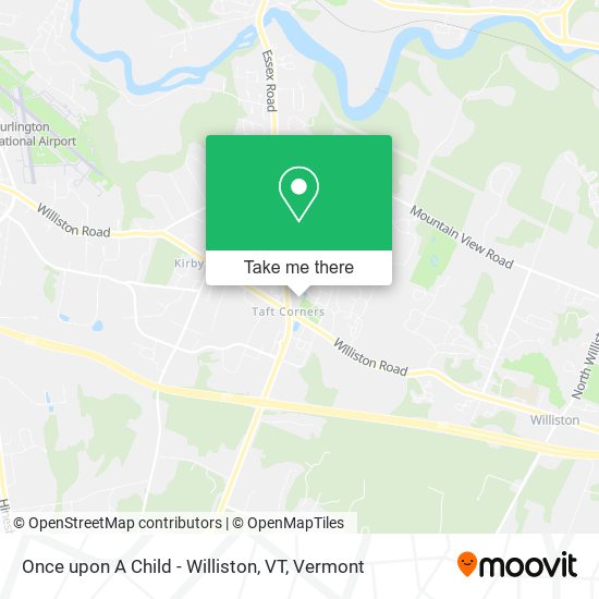 Mapa de Once upon A Child - Williston, VT