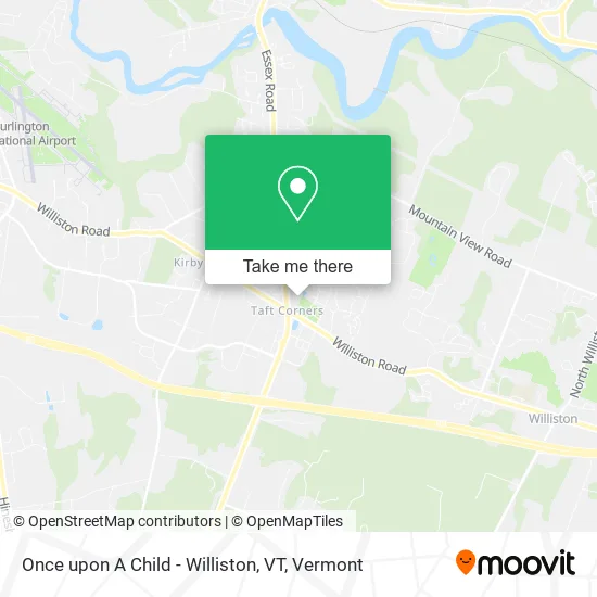 Once upon A Child - Williston, VT map