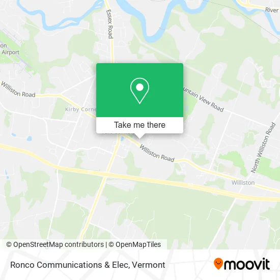 Ronco Communications & Elec map