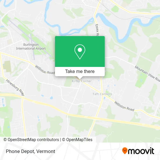 Phone Depot map