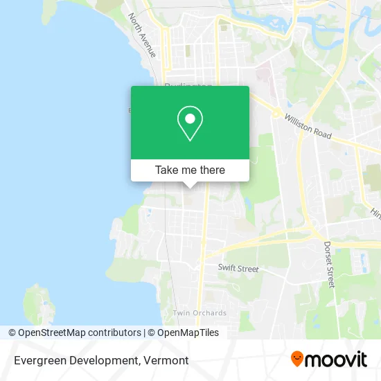 Evergreen Development map