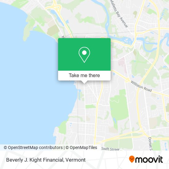 Mapa de Beverly J. Kight Financial