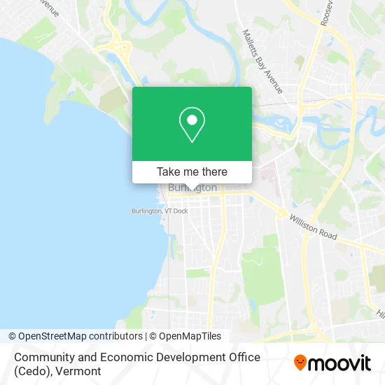 Community and Economic Development Office (Cedo) map