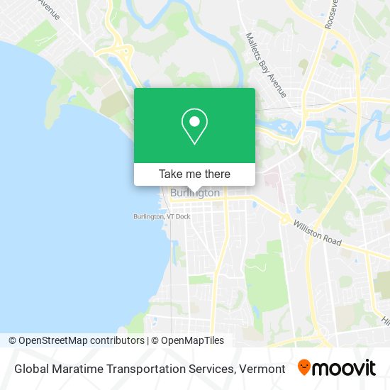 Global Maratime Transportation Services map