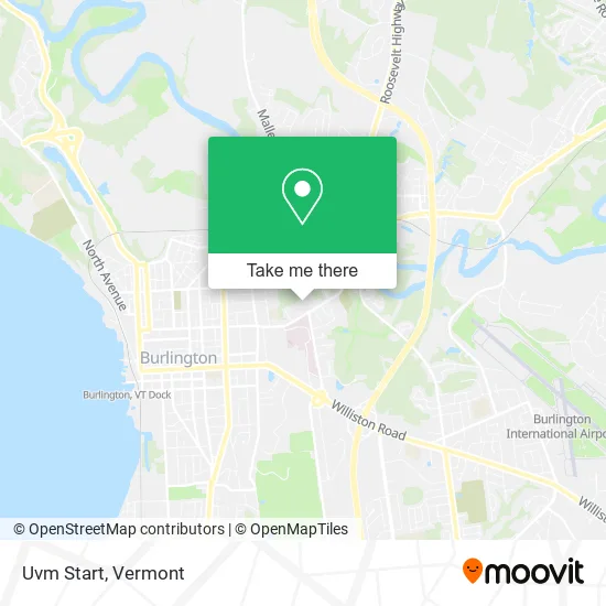 Mapa de Uvm Start