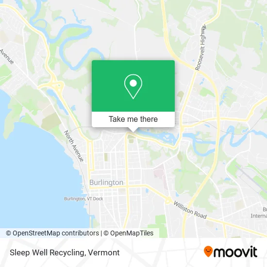 Mapa de Sleep Well Recycling