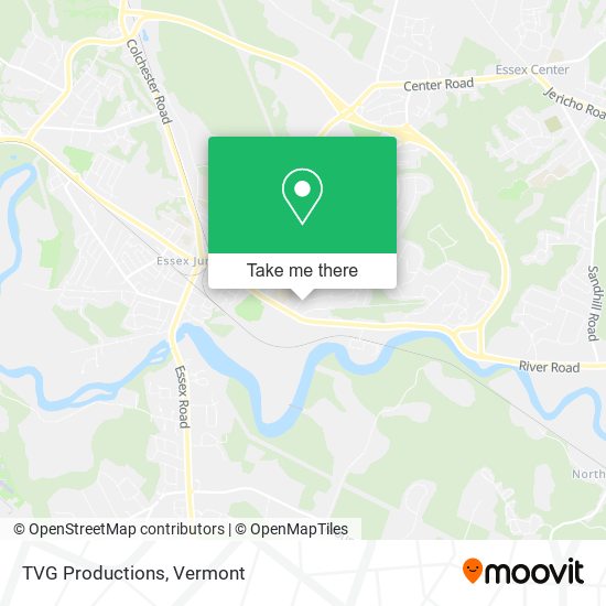 TVG Productions map