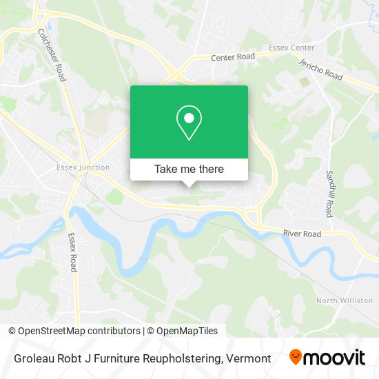 Groleau Robt J Furniture Reupholstering map