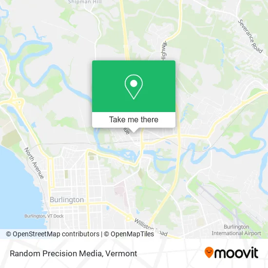 Random Precision Media map