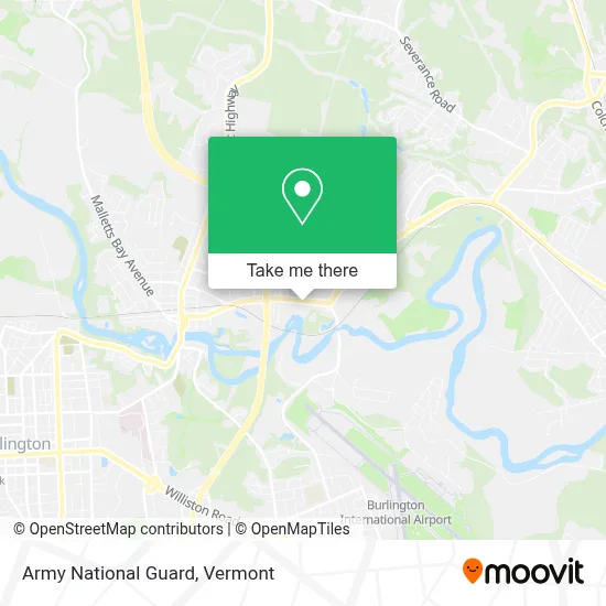 Army National Guard map