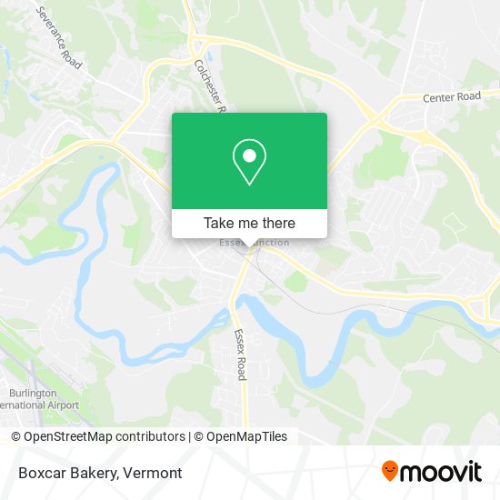 Mapa de Boxcar Bakery
