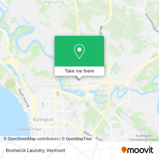 Bostwick Laundry map