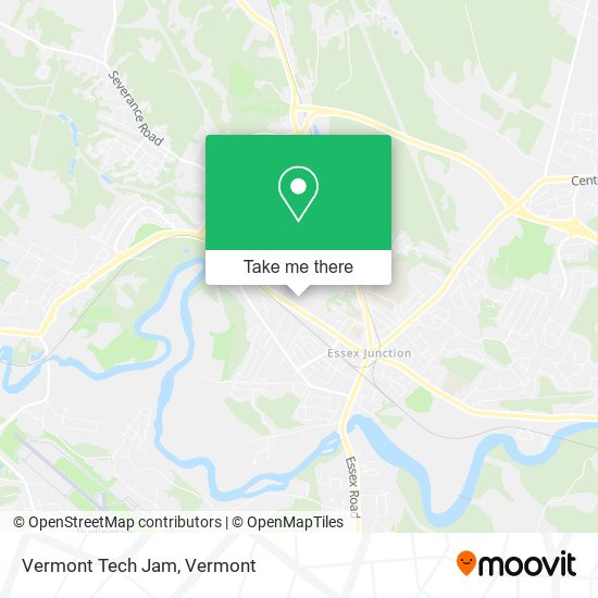 Mapa de Vermont Tech Jam