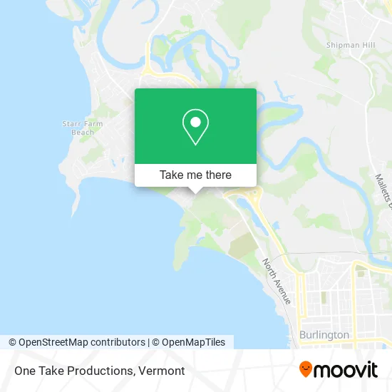 One Take Productions map