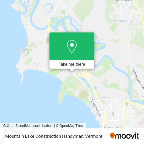 Mountain Lake Construction Handyman map