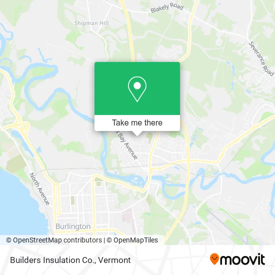 Builders Insulation Co. map