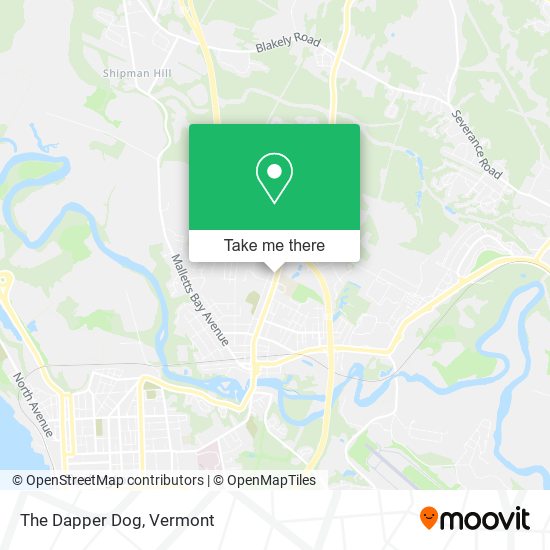 The Dapper Dog map