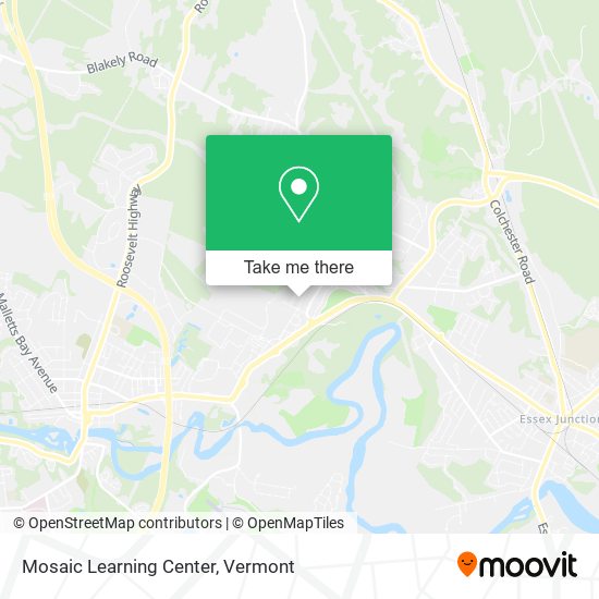 Mosaic Learning Center map