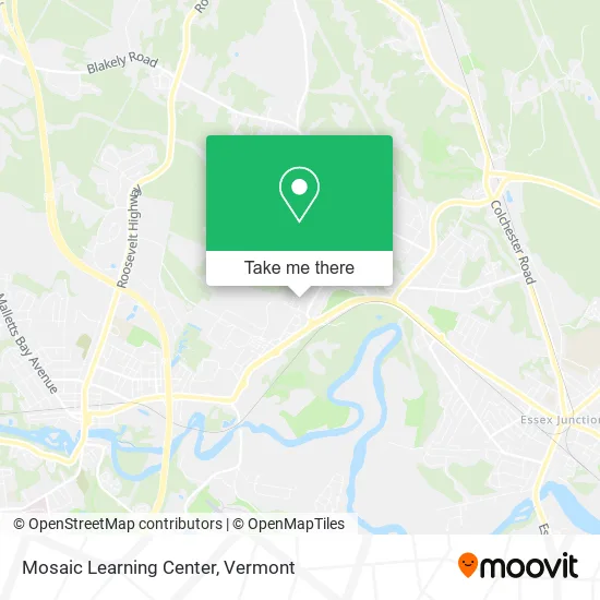 Mosaic Learning Center map