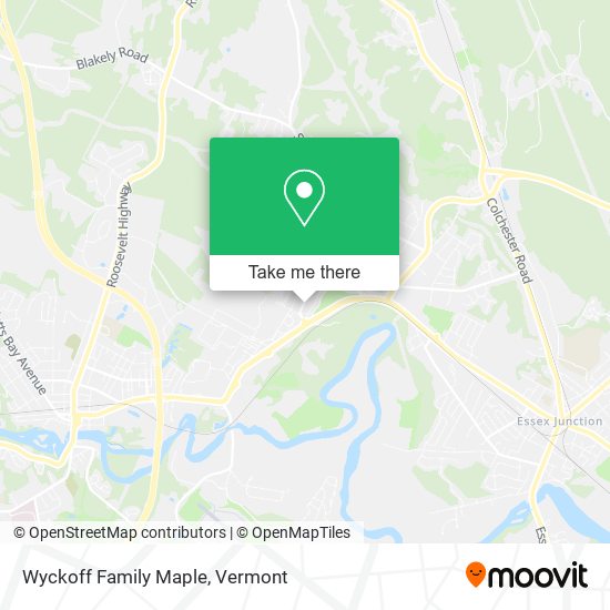 Wyckoff Family Maple map