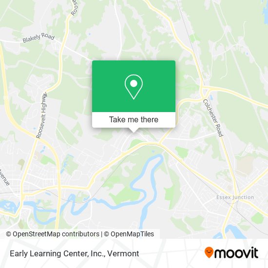 Early Learning Center, Inc. map