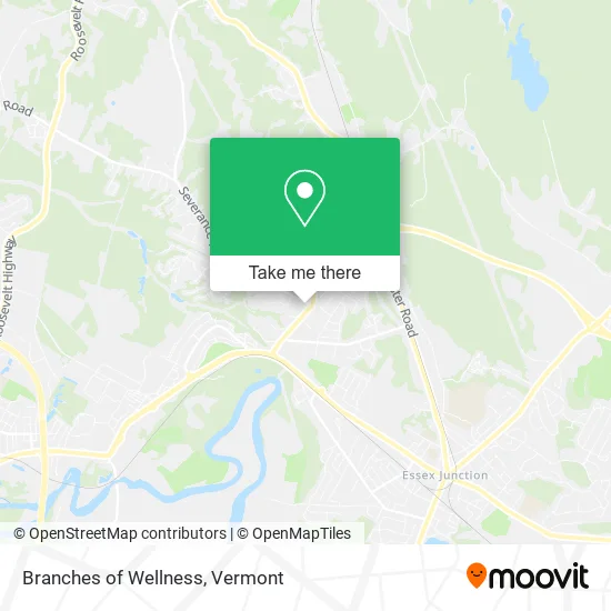 Mapa de Branches of Wellness